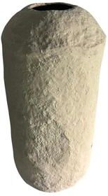 BIDK Home "Paper Mache Vase Dia 13"" & H 27.5"" - OFF-WHITE"