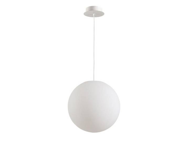 s.luce Aussen-Hängekugel Globe Ø 40cm, Weiß, Kunststoff, Rund,Rund, E27, 40x40x40 cm, Lampen & Leuchten, Außenbeleuchtung, Außenleuchten