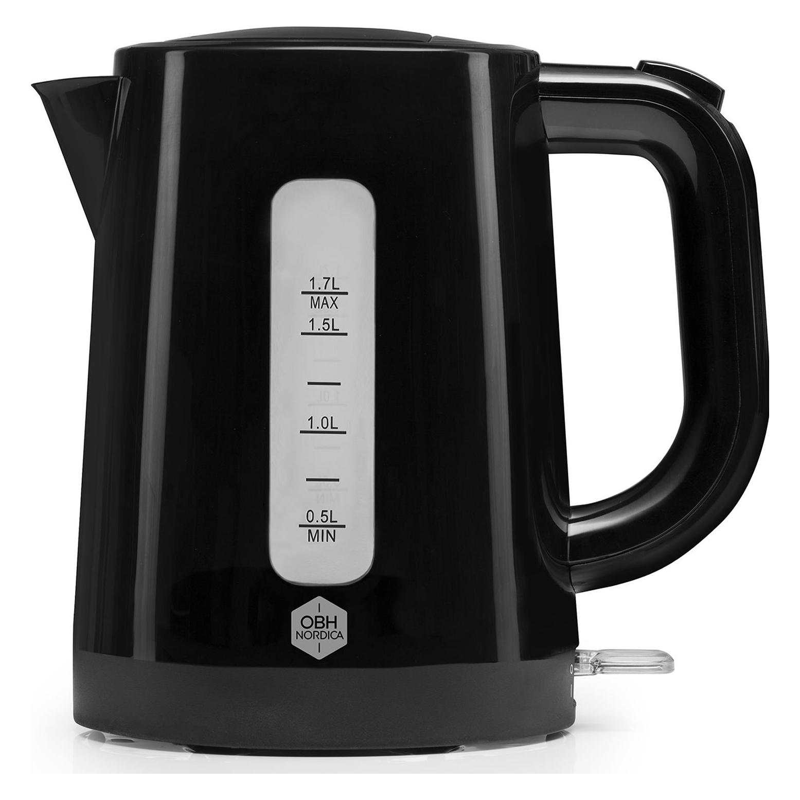 OBH Nordica Daybreak electric kettle Black (1.70 l) (6413)