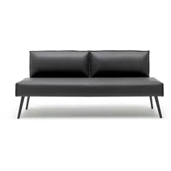 Gutekunst - Die Möbelkollektion Bank Orbit Stoff Schwarz 200 cm