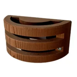 Holzgehäuse für FTS2 Fühler dunkel - Red Cedar, SC-FTS2-D alt. 1-041-521