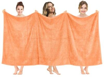 American Soft Linen 40x80 Inch Premium, Soft & Luxury 100% Ringspun Genuine Cotton Extra Large Jumbo Turkish Bath Towel