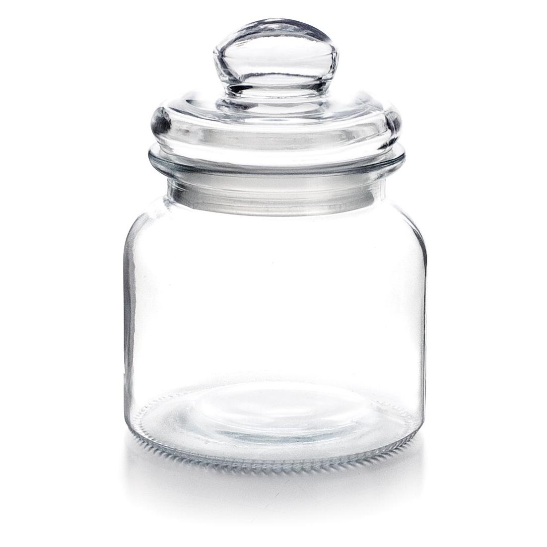 Ibili Glasbehälter 0,53 Liter Ideal für die Aufbewahrung von Lebensmitteln (0.53 l) (49417261)