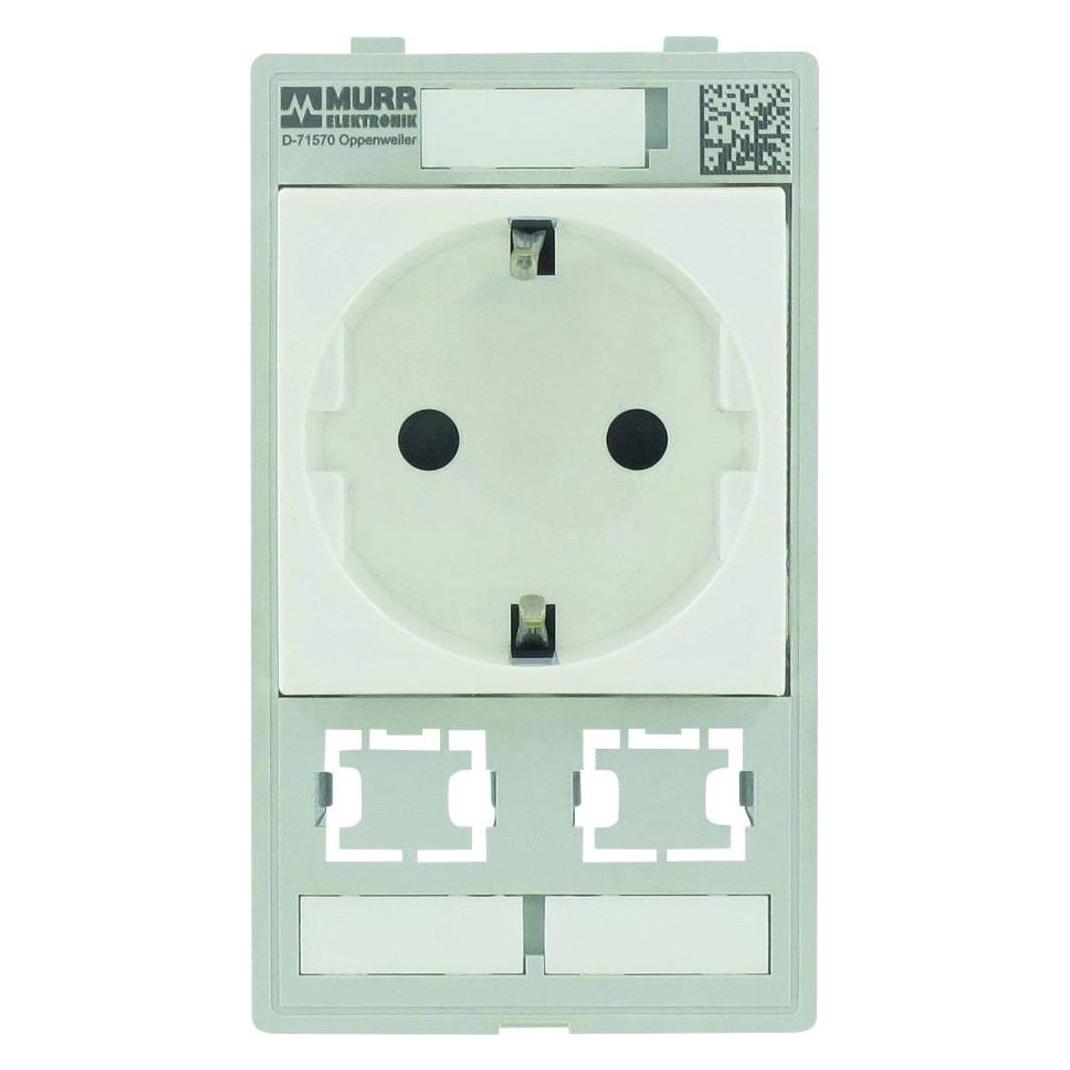 Murr Elektronik Kombieinsatz 1-fach Deutschland 2x Datenausschnitt (4000-68000-4500000)