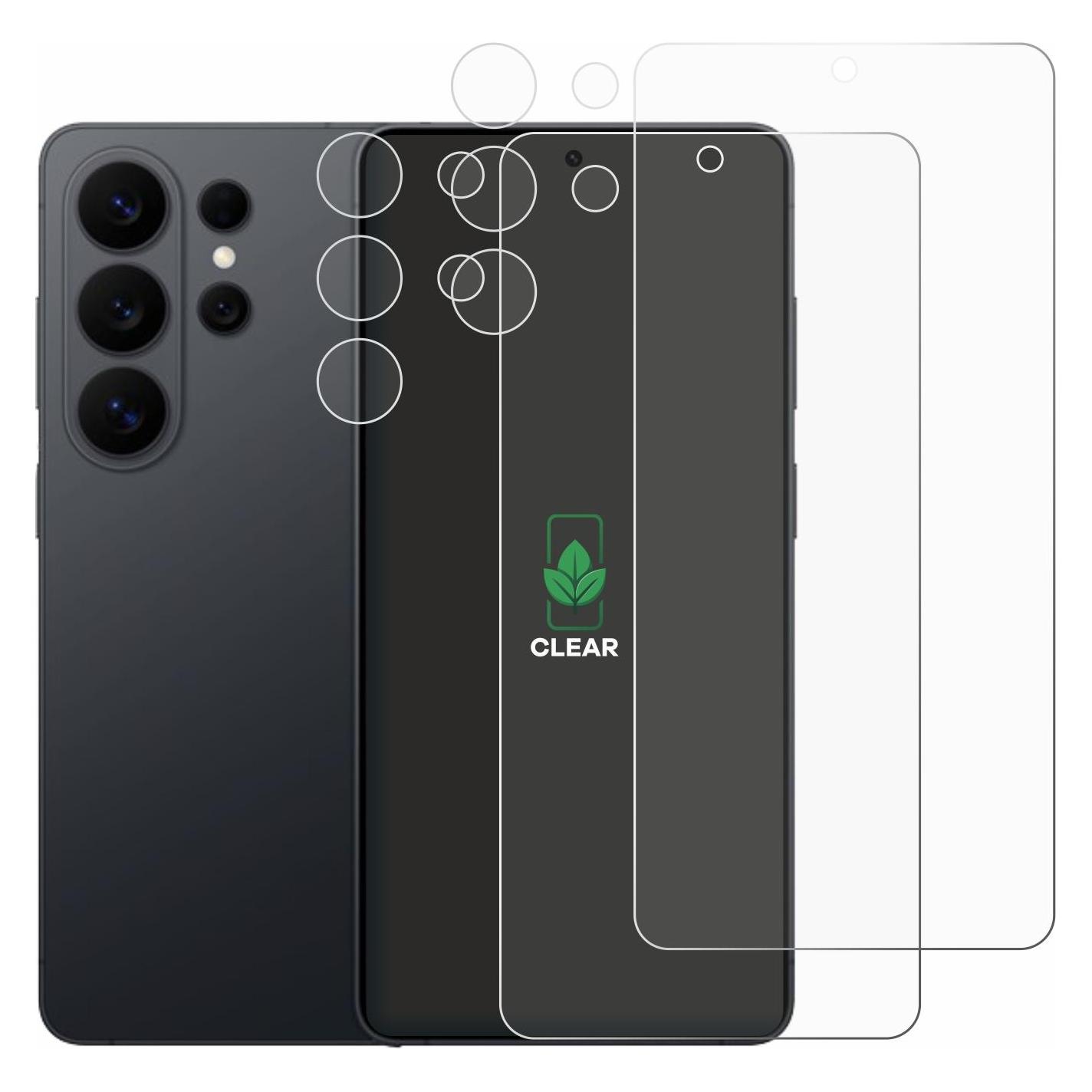 ScreenLeaf Schutzfolie für Samsung Galaxy S26 Ultra (Display+Kamera) Displayschutz Display Schutz Folie Klar (2 Stk., Samsung Galaxy S26 Ultra) (6162412)