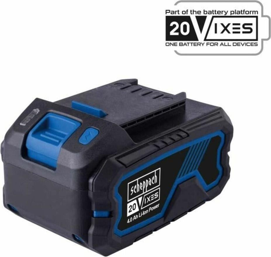 Scheppach 20V 4.0Ah Accu voor de IXES-serie