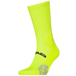 Head, Unisex, Sportsocken, Padel Crew 1p (35 - 38), Gelb