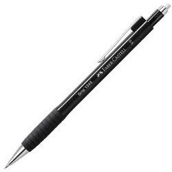 FABER-CASTELL GRIP 1345 Druckbleistift 0.5 mm, Härtegrad B, Gehäusefarbe: schwarz