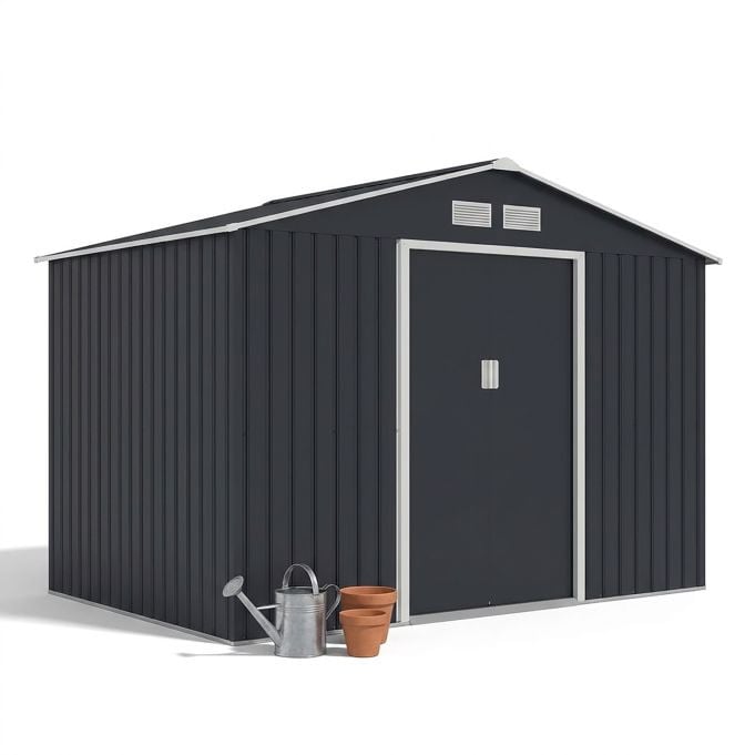 Relaxdays Metalen tuinschuur voor de tuin