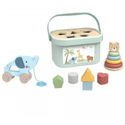 Tooky Toy: 3-in-1 Spielset - Wildtiere