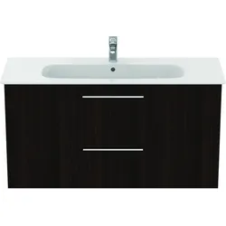 Ideal Standard i.life A Waschtisch-Paket, 1240x460x645mm, Griff chrom, K8747NW, Farbe: Coffee Oak