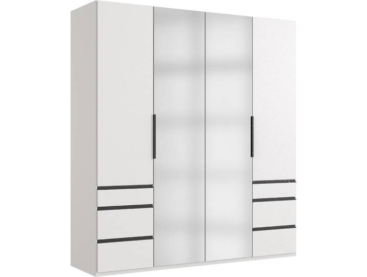 Kleiderschrank Sanko weiss Holzwerkstoff B 200 cm - Kleiderschrank