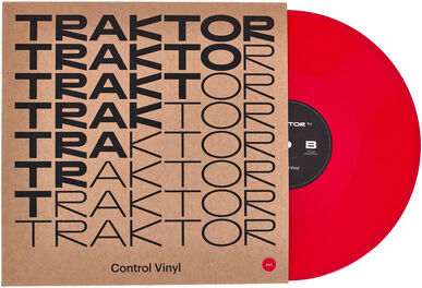 Native Instruments Traktor Control Vinyl Red rouge