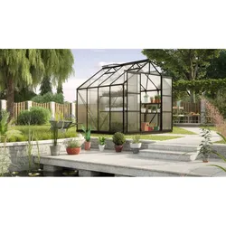 Vitavia Gewächshaus "Uranus 6700",schwarz,6,7 m2