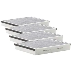 4x Filter Innenraumluft MANN-FILTER CUK 25 007 für Ford Volvo C-Max II Grand
