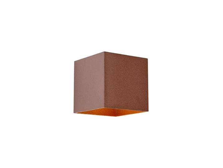 Applique murale d'extérieur marron rouille avec LED IP65 Solaire