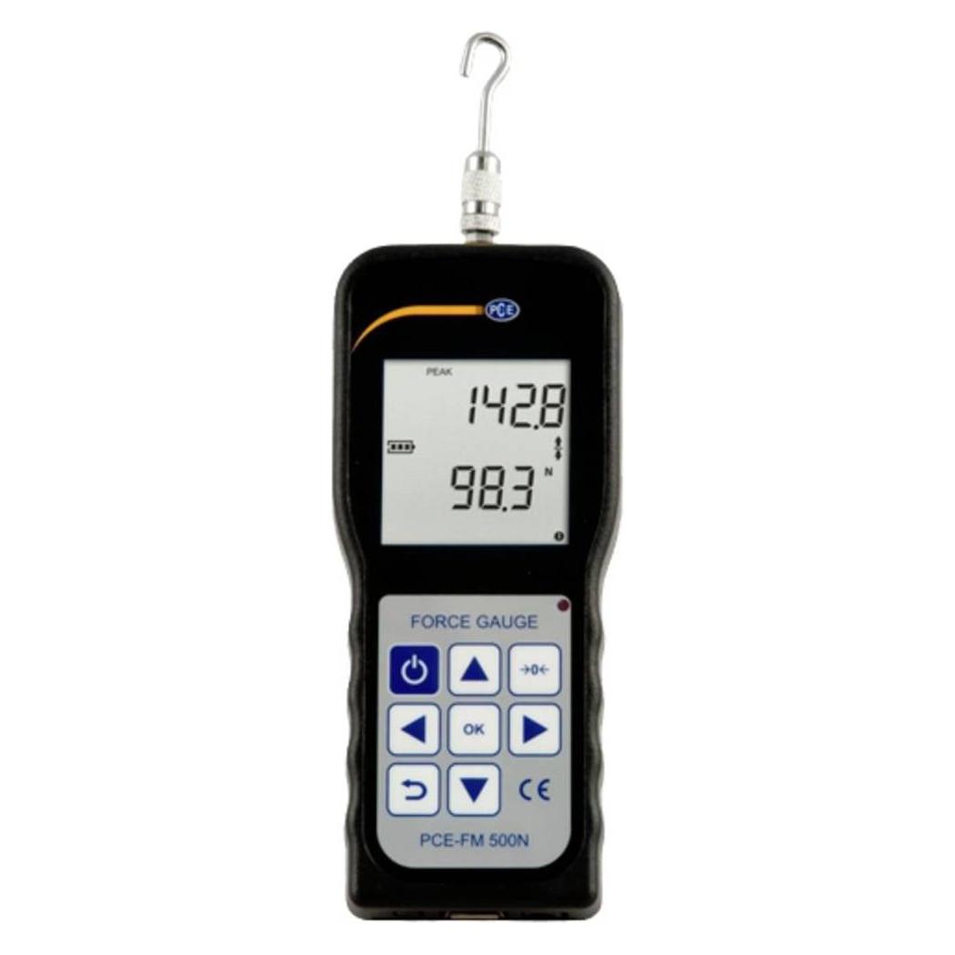 PCE Instruments PCE-FM 500N Kraftmessgerät Werksstandard (ohne Zertifikat) (Kraftmessgerät) (PCE-FM 500N)