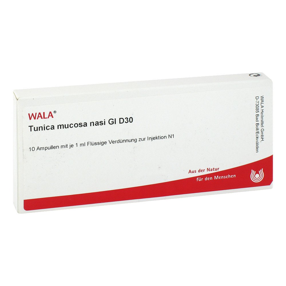 WALA Heilmittel GmbH Tunica mucosa nasi Gl D30 Ampullen 03353615