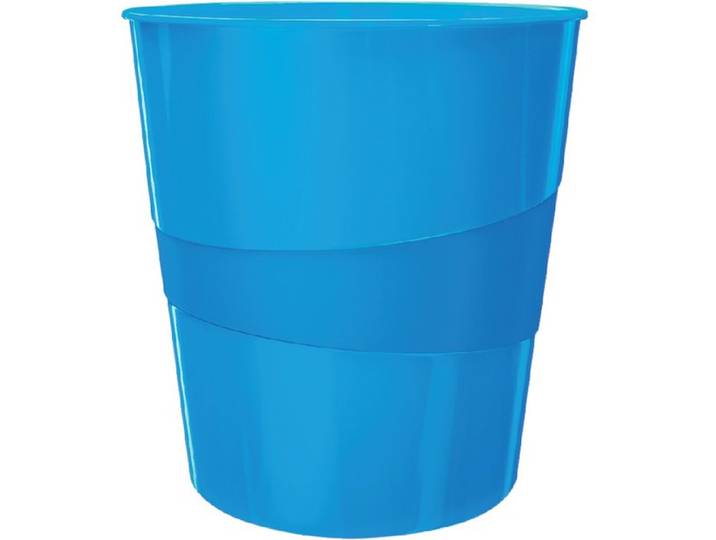 Papierbak Leitz WOW 15liter blauw