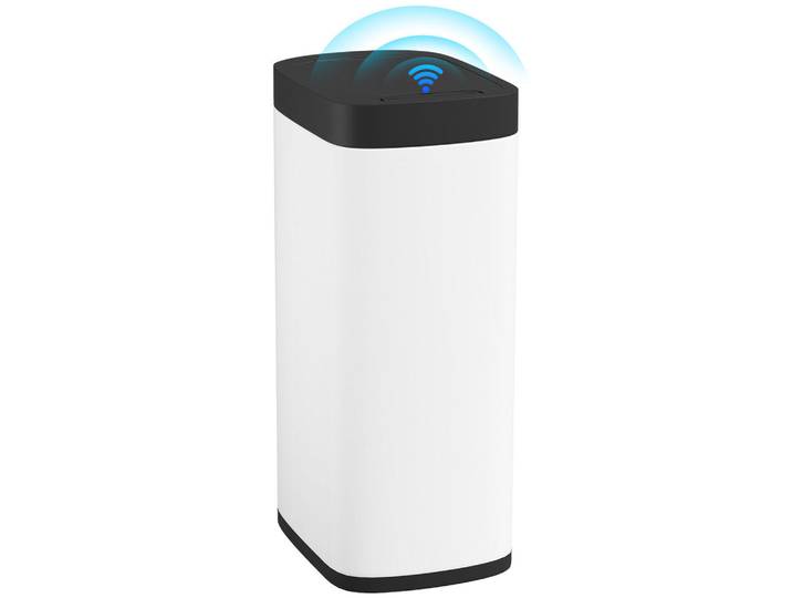 ComfortXL Mülleimer De-17665 automatisch mit Sensor 50L Creme, Metall, 26.5x68x35.5 cm, Haushalt & Reinigung, Reinigung, Mülleimer & Abfallsammler