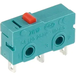 Mikroschalter, 250V/5A, 3-polig, gefedert, ON/ON