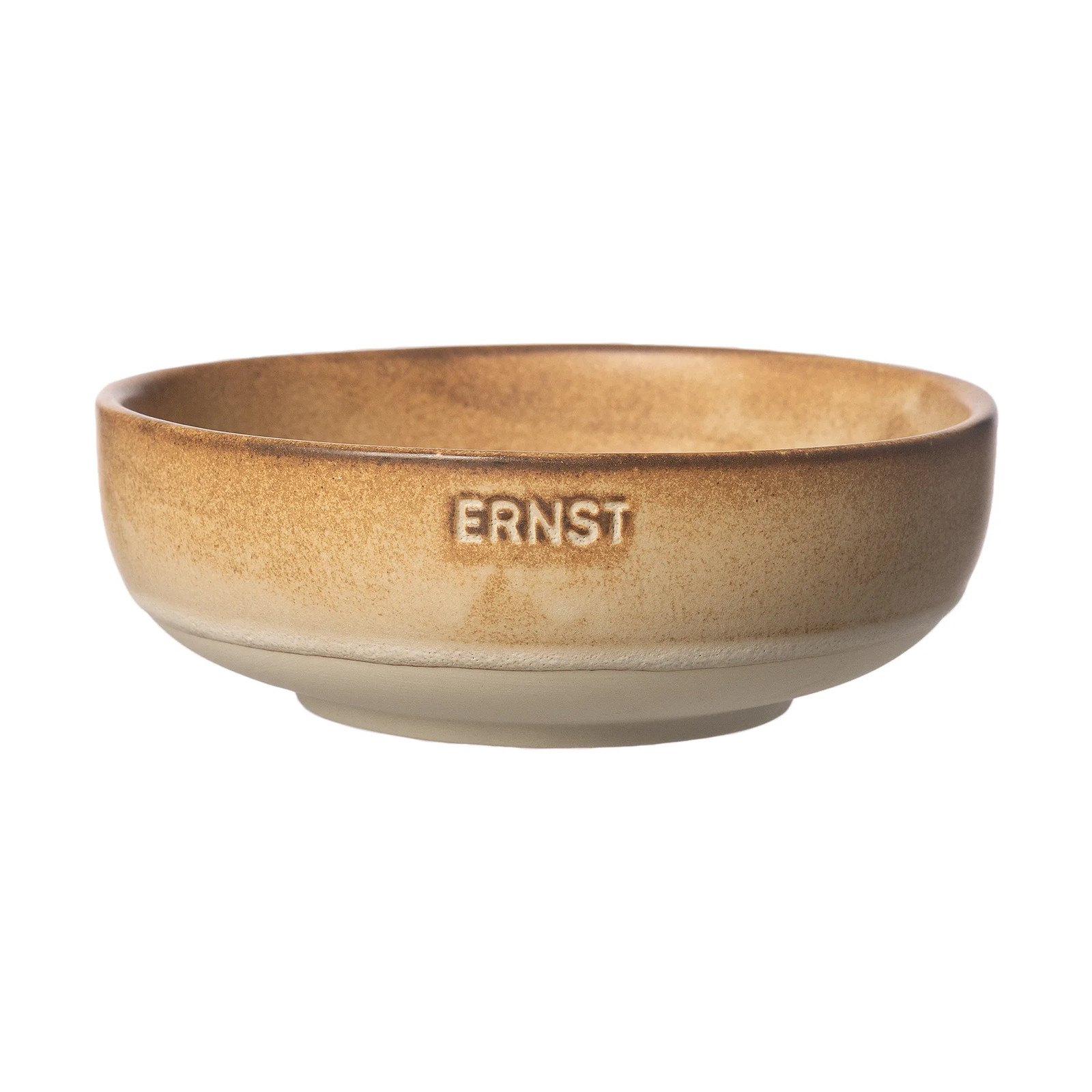 ERNST Schaal Bruin-natuurlijke bodem Ø14 cm