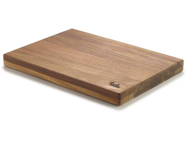 Schneidebrett FISSLER, beige (natur, braun), B:30cm H:3,5cm L:45cm, Holz teilmassiv, Schneidebretter, Schneidebrett, geruchsneutral, geschmacksneutral