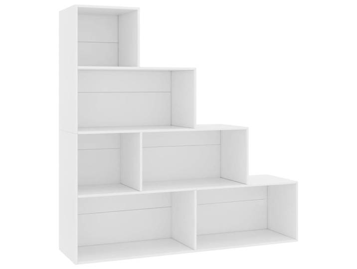 Bibliothèque/Cloison bois blanc 155x24x160 cm