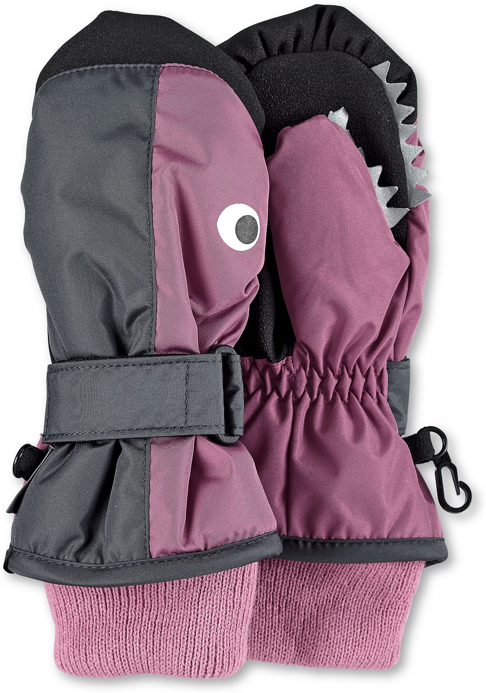 Fäustlinge STERNTALER "Fäustlinge Wal", Mädchen, Gr. 1, pink, Obermaterial: 100% Polyester PES., Handschuhe Fäustlinge