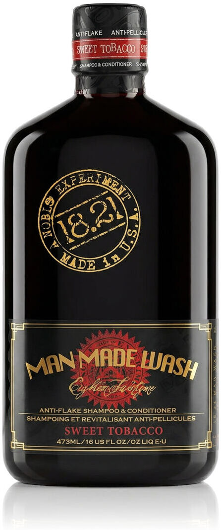 18.21 Man Made Anti-Flake Shampoo & Conditioner - Sweet Tobacco 473 ml