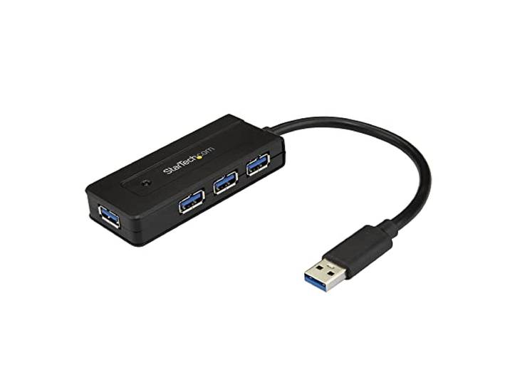 StarTech. com USB 3.0 Hub 4 poorten - met oplaadpoort - incl. voeding - USB poort uitbreiding - USB splitter