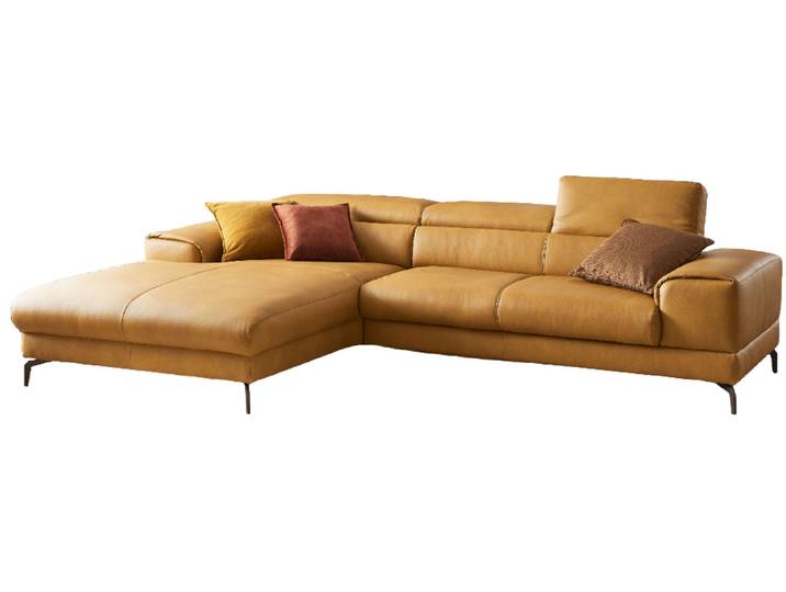 W.Schillig Ecksofa Piedroo L Kurkuma