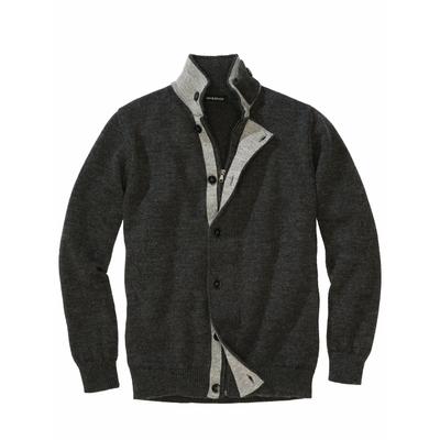 Alpin-urbane Strickjacke