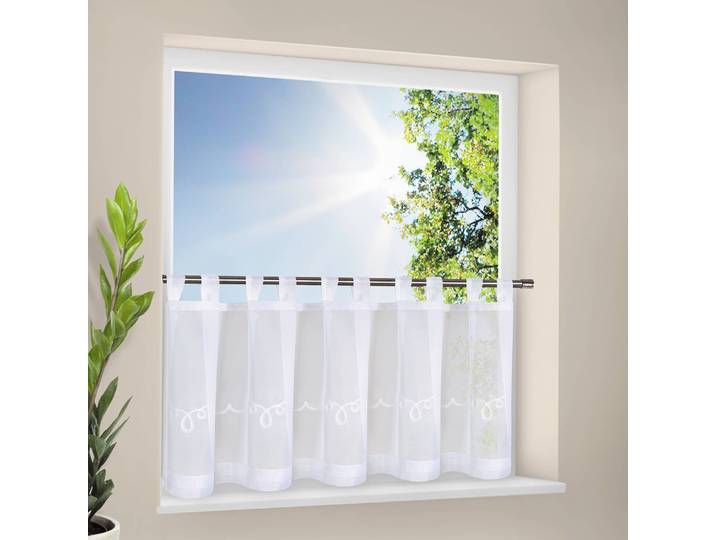Brise-bise Natalia 150 x 50cm Blanc