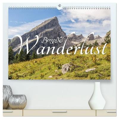 Bergpixels Wanderlust (hochwertiger Premium Wandkalender 2027 DIN A2 quer), Kunstdruck in Hochglanz