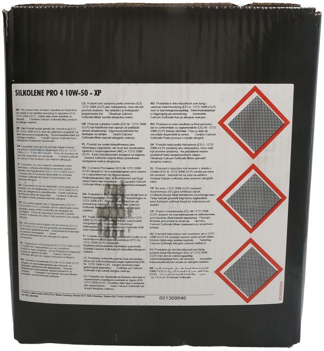 Motoröl SILKOLENE 602736369 PRO 4 10W50 XP 20L