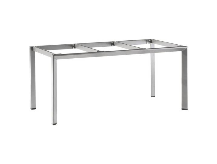 Sieger Gartentischgestell, Metall, eckig, 100x74x180 cm, Gartenmöbel, Gartentisch, Tischsysteme Outdoor, Gartentischgestell