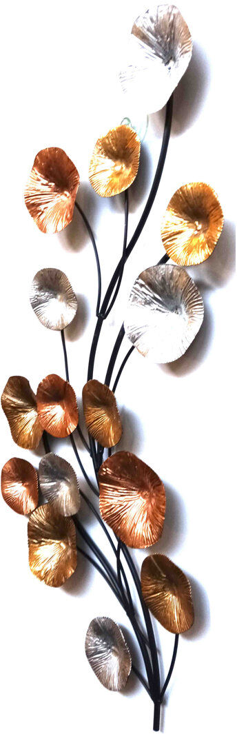 ClassicLiving Handmade Wall Decor on Metal Varoius 69cm H X 43cm W