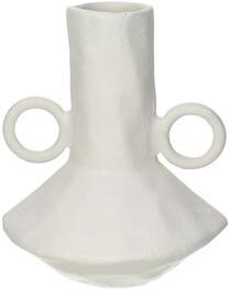 BIDK Home Trulli Off-White Aluminium Vase