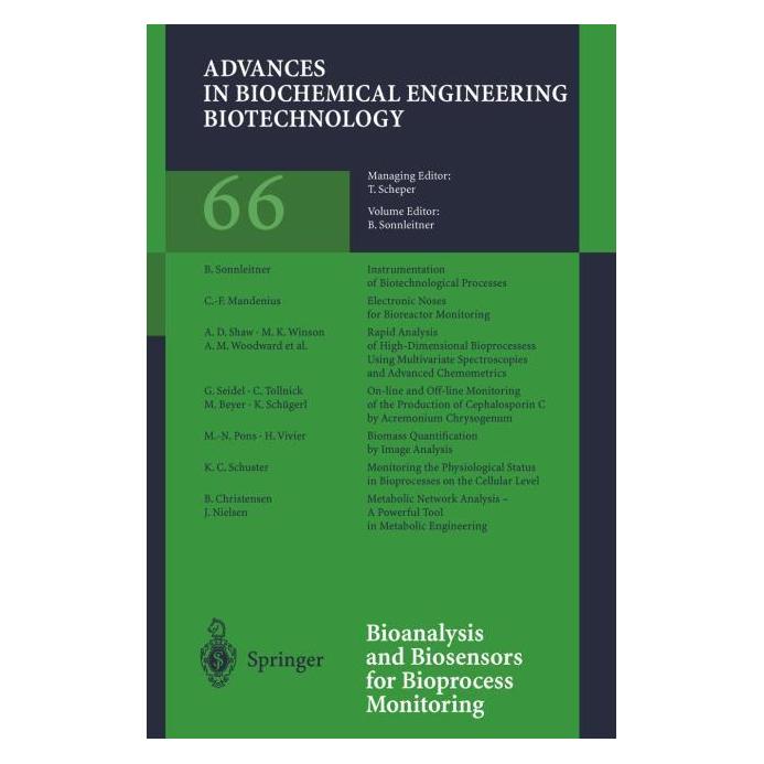 Springer Bioanalysis and Biosensors for Bioprocess Monitoring (Englisch, Softcover, Bernhard Sonnleitner) (55531764)
