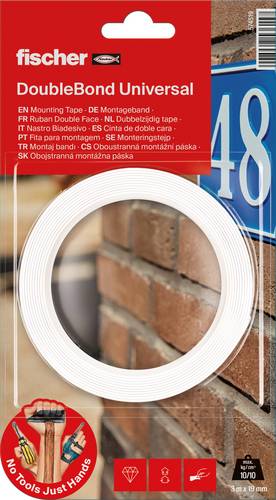 Fischer 574519 Montageband (L x B) 3m x 19mm 1St.
