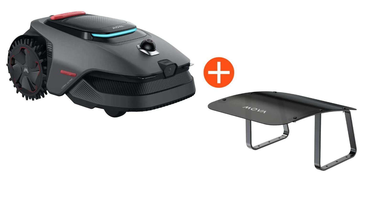 MOVA Lidax Ultra 1200 Mähroboter + Mähroboter-Garage MMGM10
