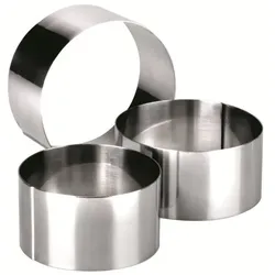 Tortenring rund 5 × 4,5 cm