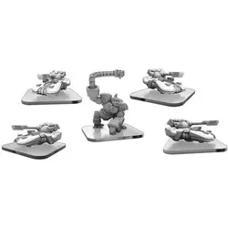 Privateer Press Übersee U-Tanks and AAApebot Monsterpocalypse Uber Corp International Unit (metal)