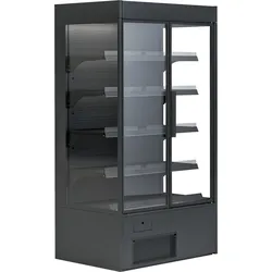 KBS Gastrotechnik Wandkühlregal Variant 132 Black Line mit Drehtüren