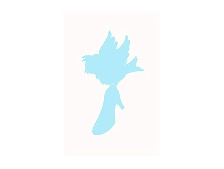 Disney Wandbild von Komar Cinderella Bird Kinderzimmer, Babyzimmer, Dekoration, Kunstdruck Größe 50x70cm (Breite x Höhe) ohne Rahmen WB015-50x70