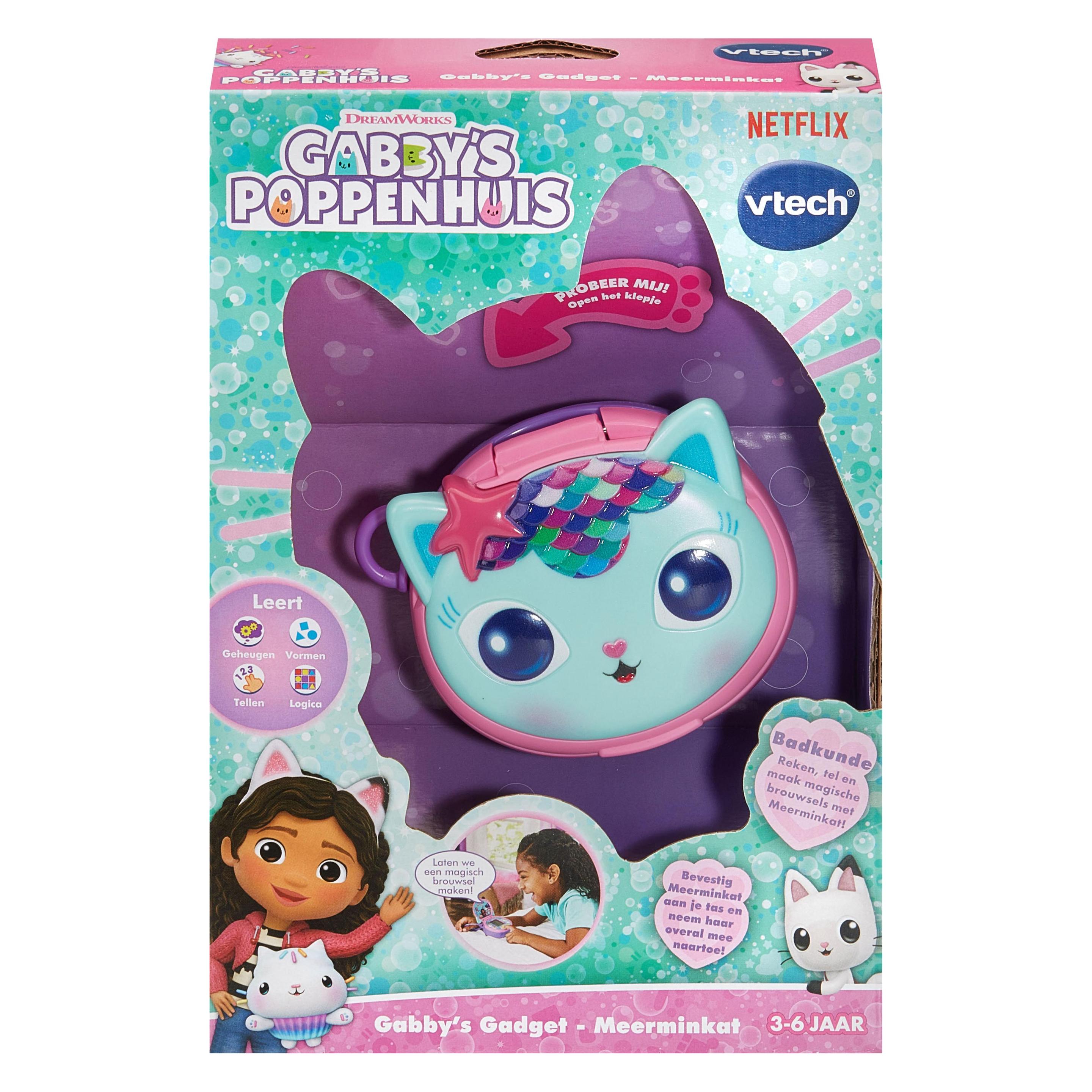VTech Nl Gabby's Dollhouse - Gabby's Gadget Meerminkat (Niederländisch, 3 - 7 Jahre) (80-620123)