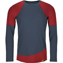 Grüezi Bag, Herren, Sportshirt, Woodwool Longsleeve Mr. Picard (M), Blau