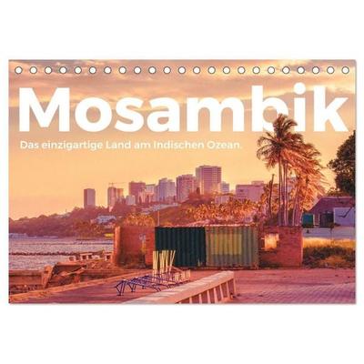 Mosambik - Das einzigartige Land am Indischen Ozean. (Tischkalender 2027 DIN A5 quer), CALVENDO Monatskalender