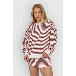 Salty Crew Schooner Crew Sweater plum Gr. L